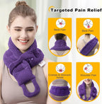 UNCN Long Heating Pad for Neck and Shoulders Back 33 x 5.9in Microwavable Large - Image 3