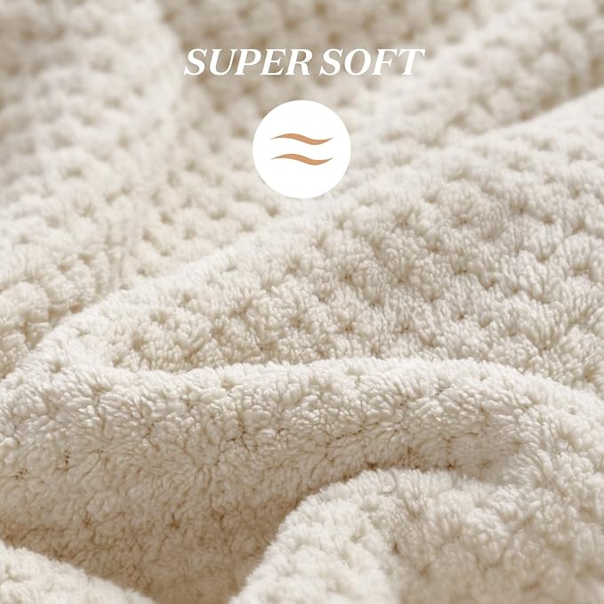 YFONG Large Hair Towel Wrap for Women, Super Absorbent Microfiber Hair Towel - Image 3