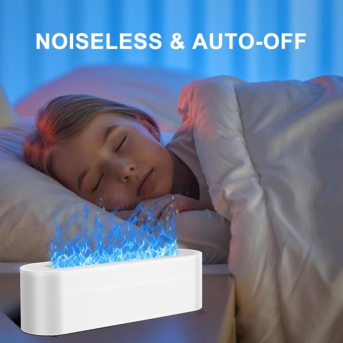 Flame Air Aroma Diffuser Humidifier, Upgraded 7 Flame Colors Aromatherapy Aroma - Image 5