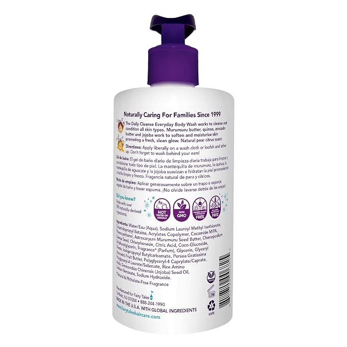 Fairy Tales Daily Cleanse Kids Body Wash | Kids Soap - Image 2
