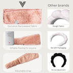 VOLO Luna Gray Spa Headband - Image 5