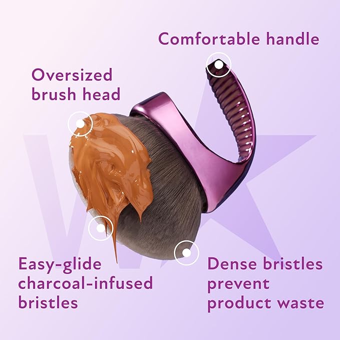 Westmore Beauty Blend & Blur Body Kabuki Brush & Self Tanner Brush - Image 4