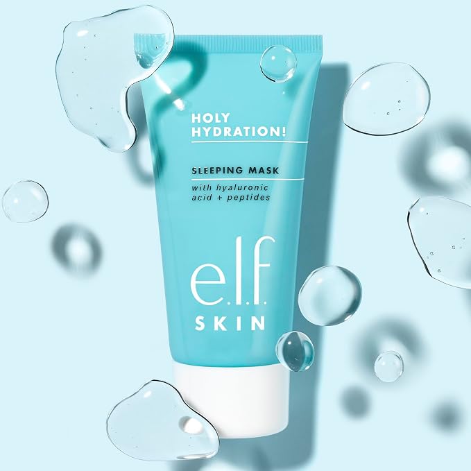 e.l.f. SKIN Holy Hydration! Sleeping Mask, Moisturizing & Plumping Dual-Use - Image 3