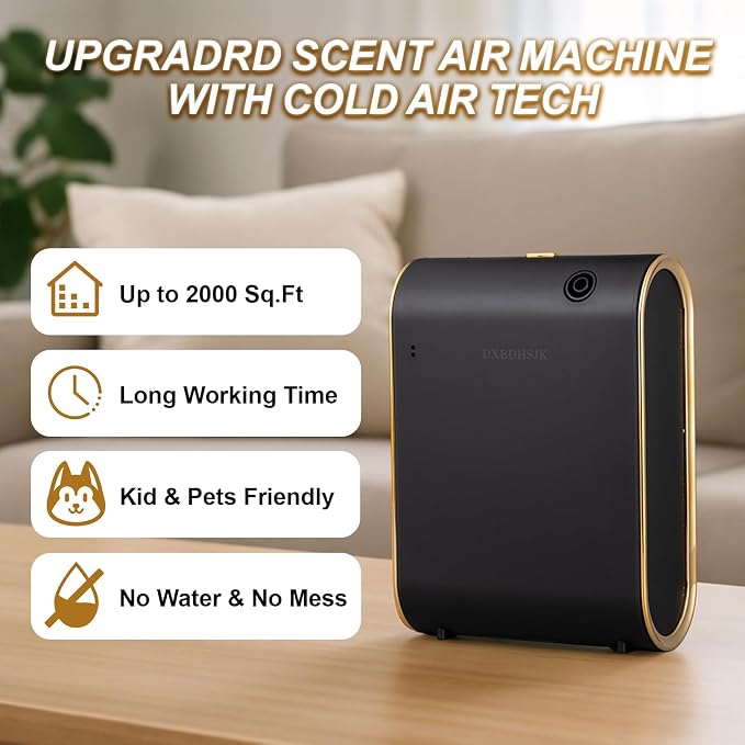 Home Bluetooth Smart Waterless Aromatherapy Machine, Essential Oil Diffuser - Image 5