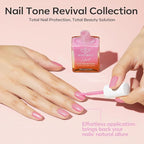 modelones Nail Strengthener Jelly Purple Pink Nail Repair - Image 7