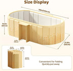 Portable Foldable Bathtub, Freestanding Bathtub No Installation, Bathroom SPA - Image 2