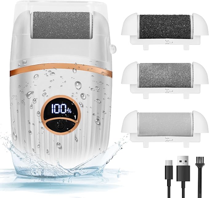 Automatic Callus Remover for Feet, Rechargeable Pedicure Tools for Feet by PARAROSE