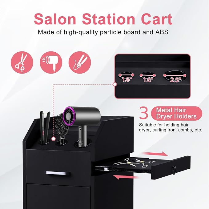 Winado Hair Salon Storage Cart - Image 5