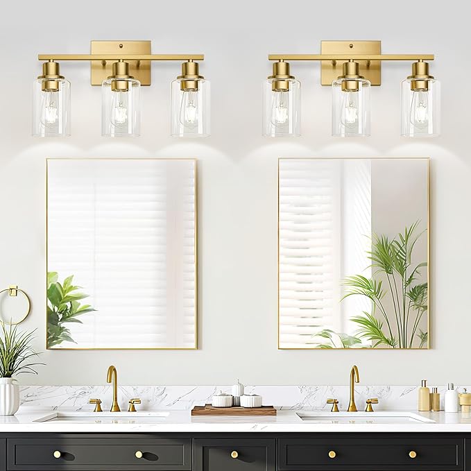 MOKATNG 3-Light Bathroom Light Fixtures, Vanity Light - Image 6