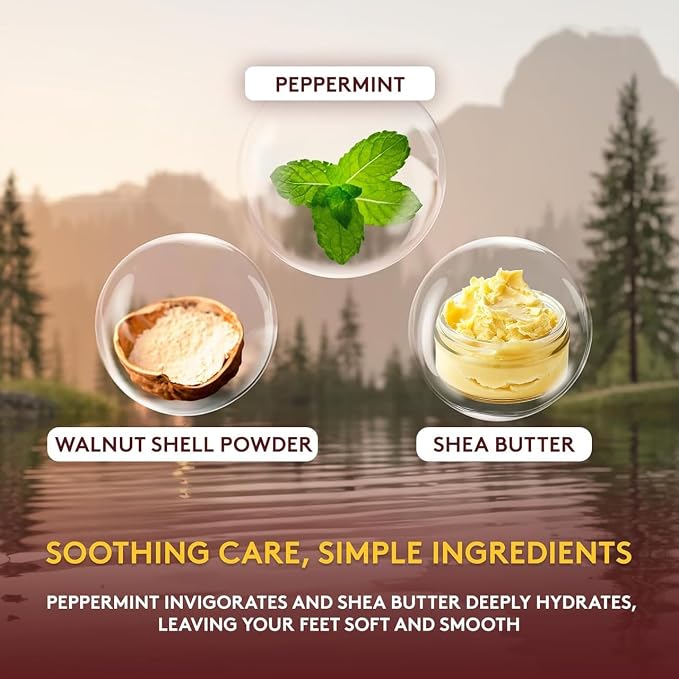 OKAY Peppermint Foot Scrub - Image 6