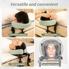 Massage Headrest for Bed, Adjustable Massage Face Cradle at Home, Portable - Image 4