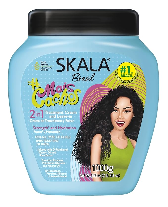 SKALA Expert Mais Cachos 2 in 1 Treatment Cream & Leave In Conditioner by SKALA