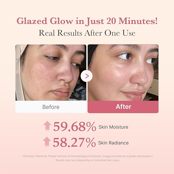 medicube Wrapping Mask Collagen Glazed Milky Glow Daytime Peel Off Mask | Quick - Image 5