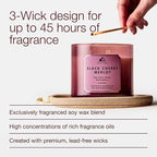 Bath & Body Works Black Cherry Merlot 3-Wick Candle - Image 4