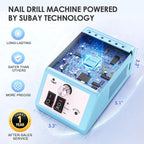 Subay Professional Nail Drill Electric File 20000RPM - Image 4