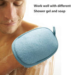 3 Pack Body Sponge Brushes Pouf Mesh Brush Shower Glove - Image 6