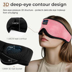 Sleep mask Headphones, 100% Blackout 3D Zero Eye Pressure Bluetooth Sleep mask - Image 3