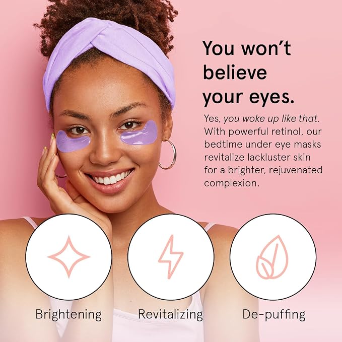 grace & stella Retinol Under Eye Patches - Image 3