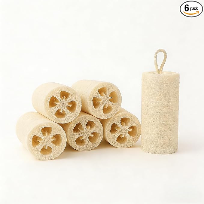 Loofah Body Scrubber Sponge 6-Pack by Unknown