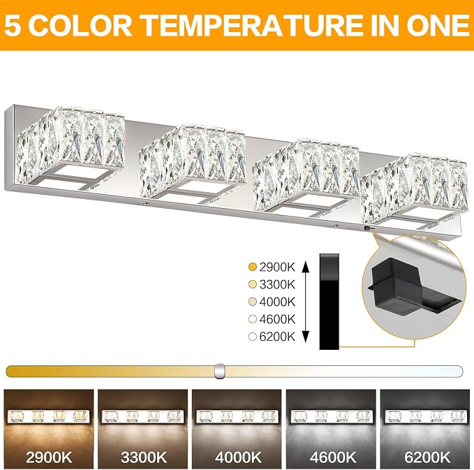 ZUZITO Modern Bathroom Light Fixtures - Image 3