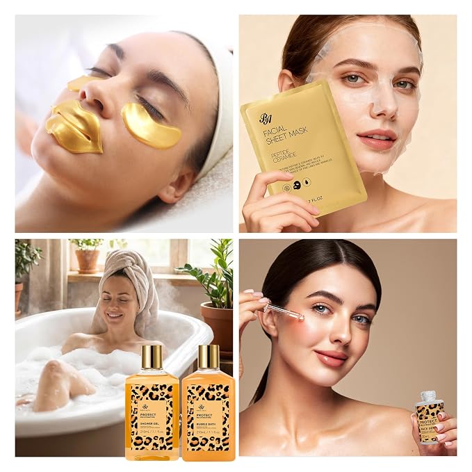 25 Pcs Mother's Day Gift, Honey & Almond Bath & Body Gift Set - Image 4