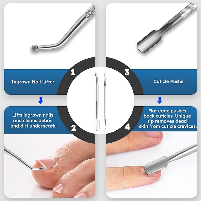 Nail Clippers for Seniors, Heavy Duty Ingrown Toenail Clippers - Image 5