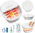Pedicure Foot Spa with Bubble and Heat, Collapsible Foot Soaking Tub with by Unknown