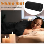 HunnmingRe Infrared Sauna Blanket Towel Inserted, 35 x 70”Cotton Sweat - Image 5