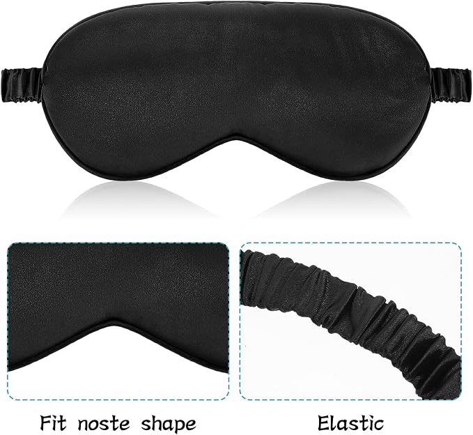 Silk Sleep Masks, 6 Pack Eye Masks - Image 3