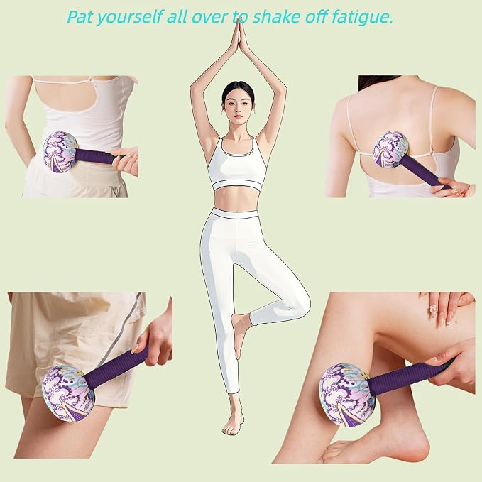 Mugwort Massage Hammer, Massage Tools Back, Shoulder & Body - Image 4