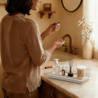 Bathroom Vanity Tray for Countertop, Bathroom Organizer for Soap, Perfume & - Image 6