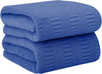 JML Microfiber Bath Towels, Large Bathroom Towel 2 Pack, Super Absorbent and by JML