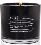 Lulu Candles | Jasmine, Oud & Sandalwood | Luxury Scented Soy Jar Candle | Hand by LULUCANDLES