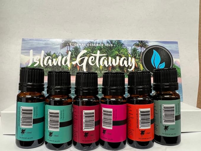 Eternal Essence Oils Island Getaway Set of 6 Premium Fragrance Oils - Image 7