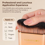 Professional Kabuki Foundation Brush, Makeup Brush, Self Tanner Brush, Self - Image 2