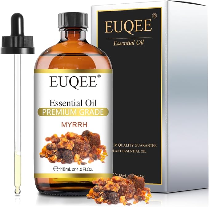 EUQEE Myrrh Essential Oil, Premium Myrrh Oil - Image 9
