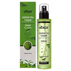 Green Tea Face Mist with Cucumber, Matcha Facial Toner Spray Hyaluronic Acid by Hebepe