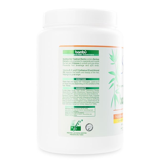 Silicon Mix Tratamiento Capilar Nutritivo Bambu 60oz - Image 2
