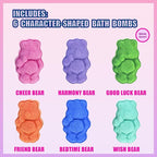Care Bears 6 Pack Bubblegum Scented Bath Bombs - Image 2