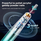 COSLUS C40 Electric Nail Drill File Professional: - Image 5