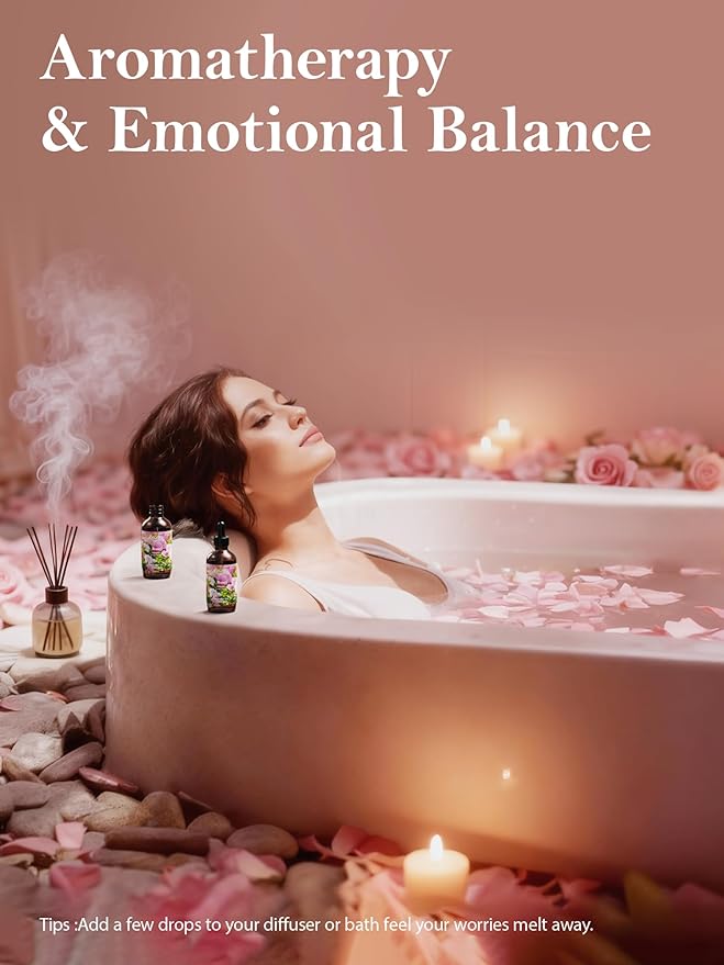 Rose Essential Oil in Premium Gift Box - Image 3