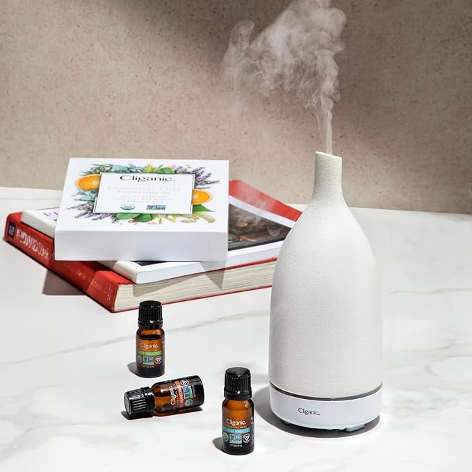 Cliganic Organic Aromatherapy Essential Oils Gift Set, 100% Pure - Image 4