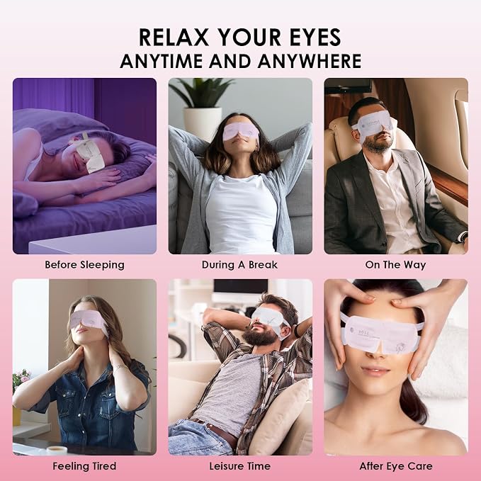 Ditoi Steam Eye Mask, Heated Eye Mask - Image 8