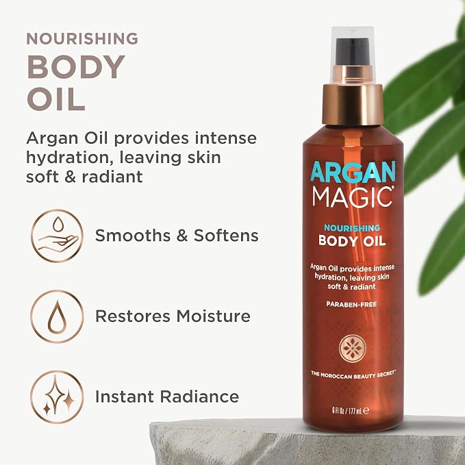Argan Magic Nourishing Body Oil - Image 3
