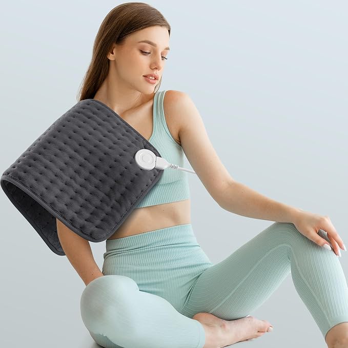 Heating pad for Back Pain Relief, Heating Pads for Neck, Fathers Mothers Day - Image 2