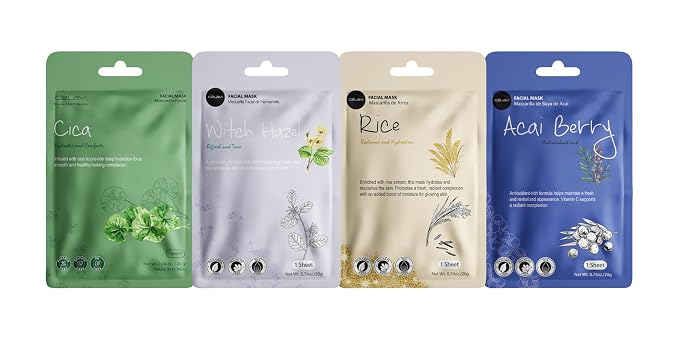 Celavi K-Beauty Skincare Essence Facial Face Mask Korea Skin Care Moisturizing - Image 2