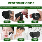 50-Count Facial Sponges Compressed, 100% Natural Cellulose Face Sponge - Image 5