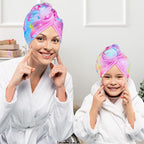 Basumee Microfiber Hair Towel Wrap - Image 3