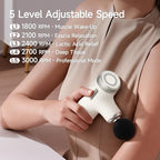 HEYCHY Super Mini Massage Gun Deep Tissue, Handheld Percussion Muscle Massager - Image 7