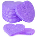50-Count Facial Sponges Compressed, 100% Natural Cellulose Face Sponge by Mainlyrunmakeupsuppliers